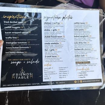 The Friend's Table - New American Near Me - Fayetteville, North Carolina