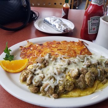 Margie's Diner - Chili Verde omelette!! - Diners Near Me - Paso Robles, California Margie's Diner - Chili Verde omelette!! - Diners Near Me - Paso Robles, California