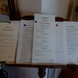 O Cabazo - Los menús del restaurante