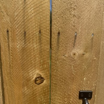 KD Fence & Deck Services - Rusted nails streaking a week after instillation. - Fences & Gates Near Me - Buffalo, New York KD Fence & Deck Services - Rusted nails streaking a week after instillation. - Fences & Gates Near Me - Buffalo, New York