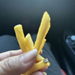 Frugals - French Fries very tasty, but they only give you a few they could give a regular size fries order a bit more fries
