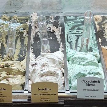 Bacio Di Latte - More gelato flavors on display - Gelato Near Me - La Jolla, California Bacio Di Latte - More gelato flavors on display - Gelato Near Me - La Jolla, California