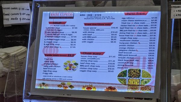 Menu photo 3 Maine Express Baldwin Park, CA Menu photo 3 Maine Express Baldwin Park, CA