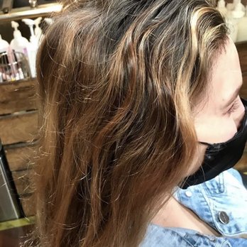 Taylor Monroe - Before: My old brassy quaff before Megan's magic touch completely overhauled my sad lifeless locks - Hair Salons Near Me - San Francisco, California Taylor Monroe - Before: My old brassy quaff before Megan's magic touch completely overhauled my sad lifeless locks - Hair Salons Near Me - San Francisco, California
