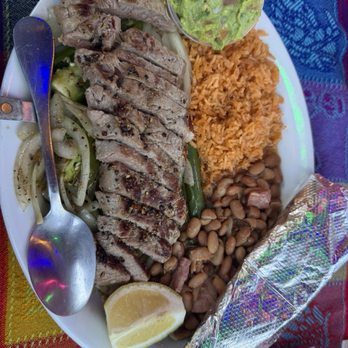 El Patio Restaurant - Carne Asada plate recommended by Brenda - Mexican Near Me - Fresno, California