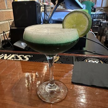 Quinn's Kitchen and Bar - St. Patrick's Day cocktail - American Near Me - Bay Village, Ohio Quinn's Kitchen and Bar - St. Patrick's Day cocktail - American Near Me - Bay Village, Ohio
