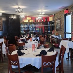 Ficarra Ristorante - Seating looking toward the wine cellar