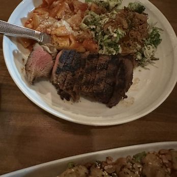 Heirloom - Tri tip Playe w/ Penne Pasta and Brocolli Salad - New American Near Me - Fresno, California Heirloom - Tri tip Playe w/ Penne Pasta and Brocolli Salad - New American Near Me - Fresno, California