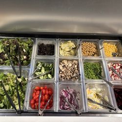 RuBBs Steakhouse - Close up of left side of salad bar.