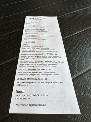 Menu photo 6 AronHill Vineyards Templeton, CA Menu photo 6 AronHill Vineyards Templeton, CA