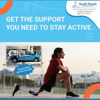 South Beach Prosthetics - Our team is dedicated to finding the perfect prosthetic fit for you so that you can reach your goals. - Prosthetics Near Me - Sebring, Florida South Beach Prosthetics - Our team is dedicated to finding the perfect prosthetic fit for you so that you can reach your goals. - Prosthetics Near Me - Sebring, Florida