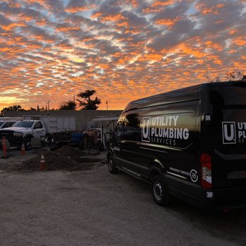 Utility Plumbing Services - Utility Plumbing van - Plumbing Near Me - Rancho Cucamonga, California
