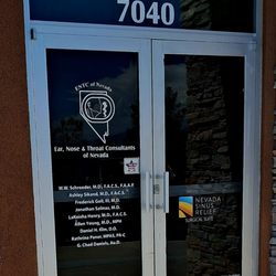 Ear Nose & Throat Consultants of Nevada - Entrance to the business