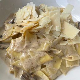 Tagliatelle with Orecchiette sauce Tagliatelle with Orecchiette sauce