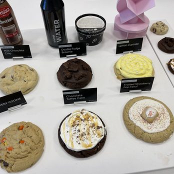 Crumbl - Concord - Examples of the cookies they have for sale at Crumbl Cookies in the Veranda Shopping Center in Concord. - Bakeries Near Me - Concord, California