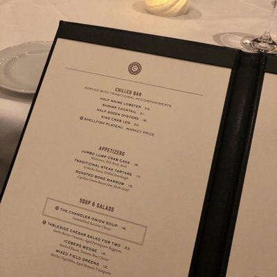 Menu photo 7 The Chandler Steakhouse Springfield, MA Menu photo 7 The Chandler Steakhouse Springfield, MA
