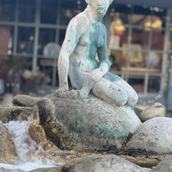 The Little Mermaid Fountain - The Little Mermaid Fountain~ Bronze replica of Copenhagen's most famous tourist attraction, The Little Mermaid Statue!