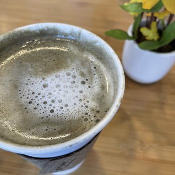 Okaeri Cafe - Hojicha Latte! - Japanese Near Me - Richardson, Texas
