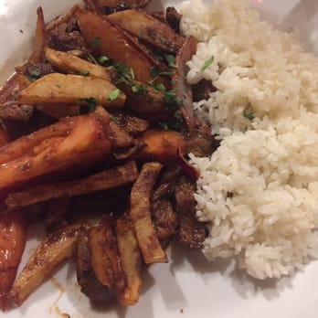 Q'ero Restaurant - Lomo Saltado - I never want fries not in this sauce again - Latin American Near Me - Encinitas, California Q'ero Restaurant - Lomo Saltado - I never want fries not in this sauce again - Latin American Near Me - Encinitas, California