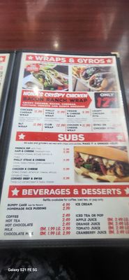 Menu photo 3 Nona's Diner Allen Park, MI