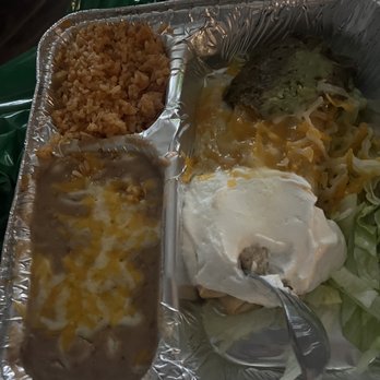 Viva Mexico - Ground Beef Chimichanga - Mexican Near Me - Seattle, Washington