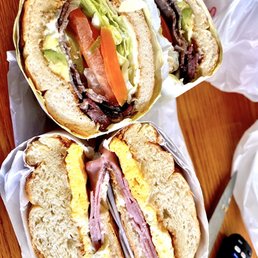 Ham, egg, and cheese croissant Roast beef sandwich Ham, egg, and cheese croissant Roast beef sandwich