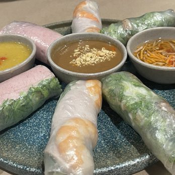 Pho Ha Noi - It's like a spring roll sampler platter! - Vietnamese Near Me - Milpitas, California Pho Ha Noi - It's like a spring roll sampler platter! - Vietnamese Near Me - Milpitas, California