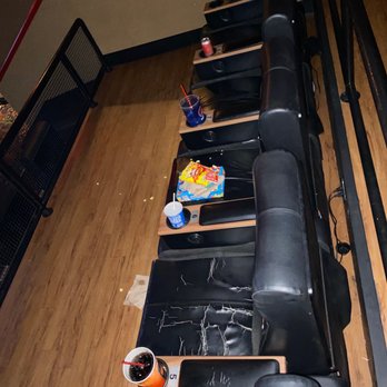 Regal Fossil Creek - dirty theater seats - Cinema Near Me - Fort Worth, Texas