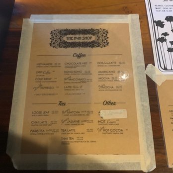 The Bun Shop - Beverage menu - Breakfast & Brunch Near Me - Baltimore, Maryland The Bun Shop - Beverage menu - Breakfast & Brunch Near Me - Baltimore, Maryland