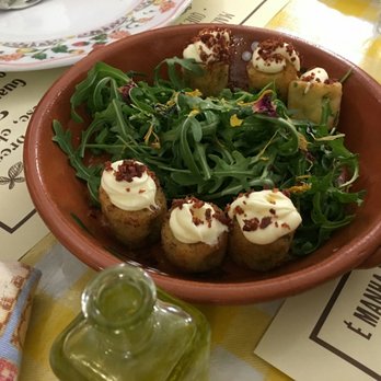 Tascantiga - Cod dumplings with Serra cheese and smoked ham dust - Portuguese Near Me - Sintra, 11 Tascantiga - Cod dumplings with Serra cheese and smoked ham dust - Portuguese Near Me - Sintra, 11