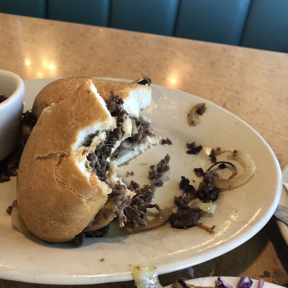 Pegah's Kitchen - A bite of my Philly steak sans green peppers - American Near Me - Escondido, California