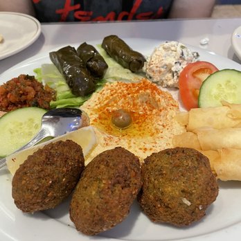 Istanbul Blue - Istanbul Blue Platter - Mediterranean Near Me - Vienna, Virginia