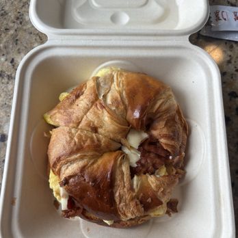 Hill Street Donut House - Bacon, ham, egg and cheese - Donuts Near Me - Oceanside, California