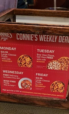 Menu photo 1 Connie's Pizza Chicago, IL