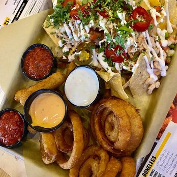 Buffalo Wild Wings - House Sampler around $18 - Chicken Wings Near Me - Portland, Oregon Buffalo Wild Wings - House Sampler around $18 - Chicken Wings Near Me - Portland, Oregon