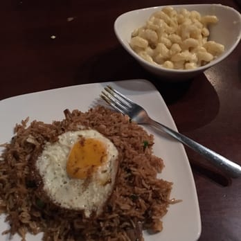 SOB Downtown - Duck fried rice and a side of Gouda Mac & Cheese - Gastropubs Near Me - Memphis, Tennessee
