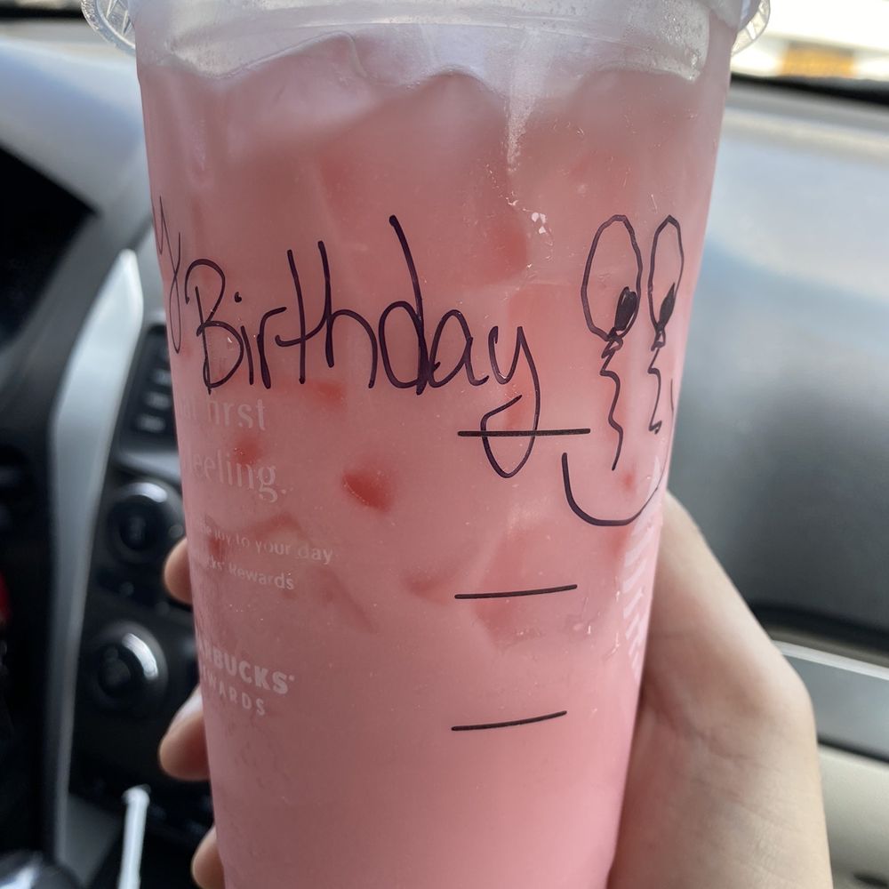 Venti guava passion fruit refresher Venti guava passion fruit refresher