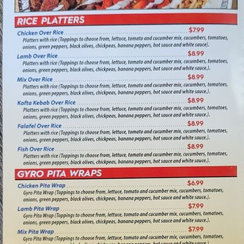 Delish Grill - 7/16/21 menu - Halal Near Me - Coram, New York