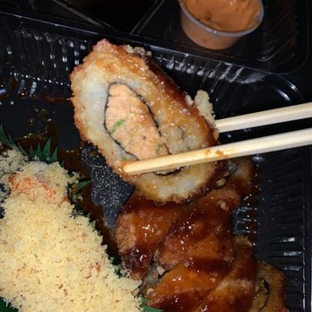 Kim's Sushi - Hot and Spicy Roll and a Crunchy Spicy Tuna Roll - Sushi Bars Near Me - West Orange, New Jersey Kim's Sushi - Hot and Spicy Roll and a Crunchy Spicy Tuna Roll - Sushi Bars Near Me - West Orange, New Jersey