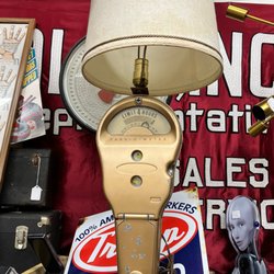 Ozark Antiques - Parking meter lamp.