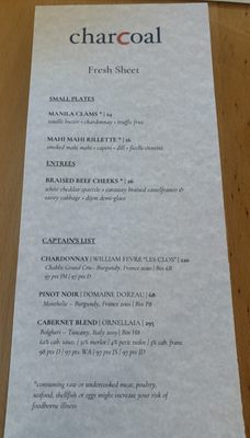 Menu photo 6 Charcoal Edmonds, WA Menu photo 6 Charcoal Edmonds, WA