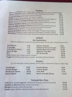Menu photo 8 The Coffee Mill & Bakery Oakland, CA Menu photo 8 The Coffee Mill & Bakery Oakland, CA