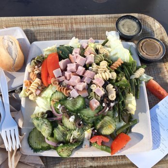 Fun Town's Urban Kitchen - Custom salad for the single trip salad bar - American Near Me - Carlsbad, California