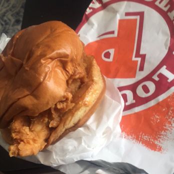 Popeyes Louisiana Kitchen - Spicy chicken sandwich. - Fast Food Near Me - Center Point, Alabama Popeyes Louisiana Kitchen - Spicy chicken sandwich. - Fast Food Near Me - Center Point, Alabama