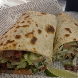 Steak burrito