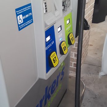 Parker’s - a gas pump at a gas station - Convenience Stores Near Me - Summerville, South Carolina