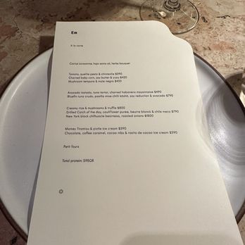 Em Restaurante - Menu - Mexican Near Me - México, D.F., DIF