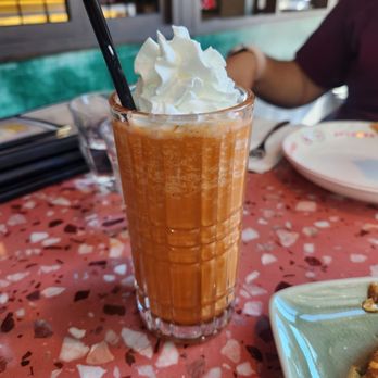 Gao Lhao - Thai tea slushy. Tasty - Thai Near Me - Seattle, Washington