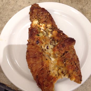 Hive Café - Egg and Cheese croissant! - Vegan Near Me - Montreal, Quebec