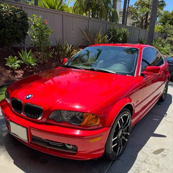 Torrey Pines Auto Detailing - A beautiful red BMW glistening with our 12 month paint protection package - Auto Detailing Near Me Torrey Pines Auto Detailing - A beautiful red BMW glistening with our 12 month paint protection package - Auto Detailing Near Me
